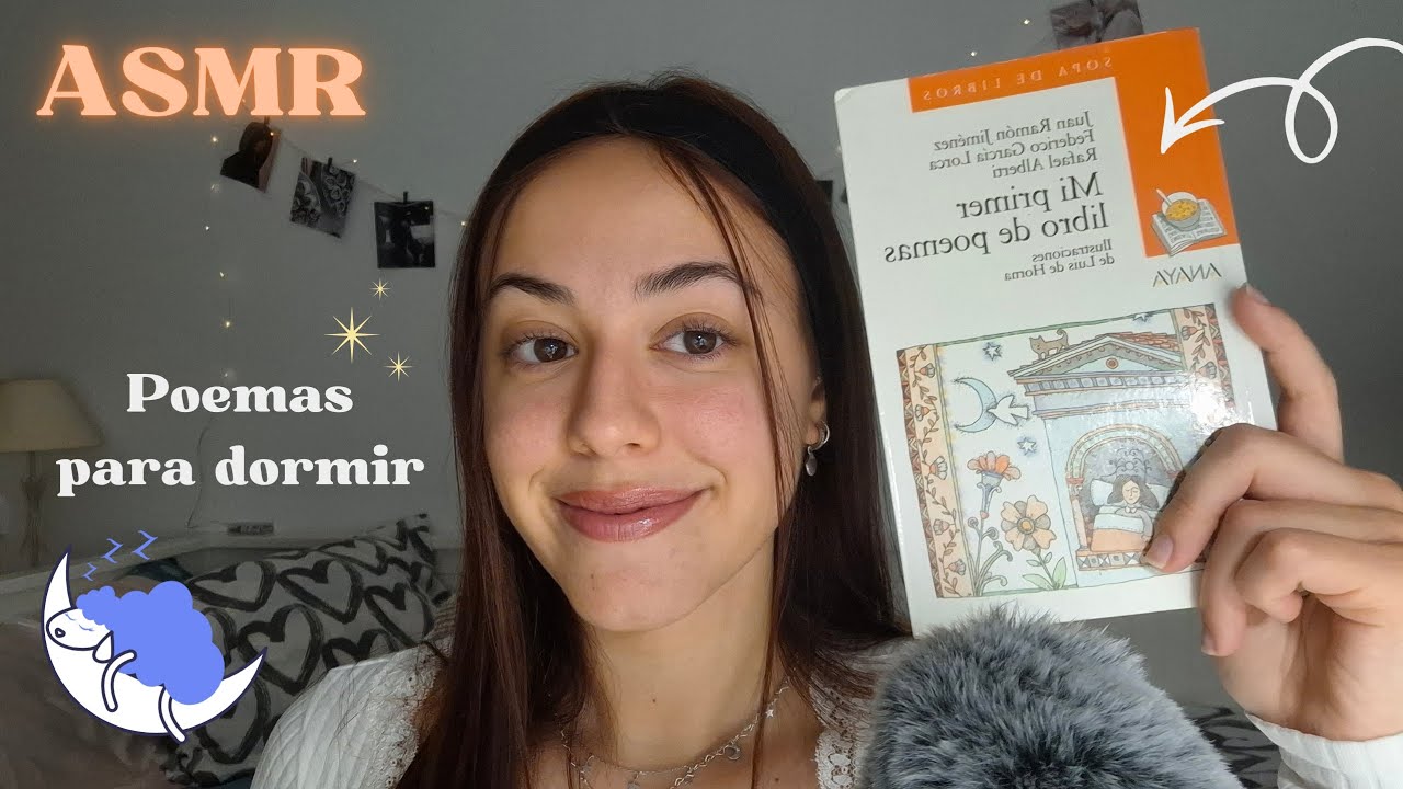 ASMR | Leyendo poemas hasta que te duermas 😴✨️