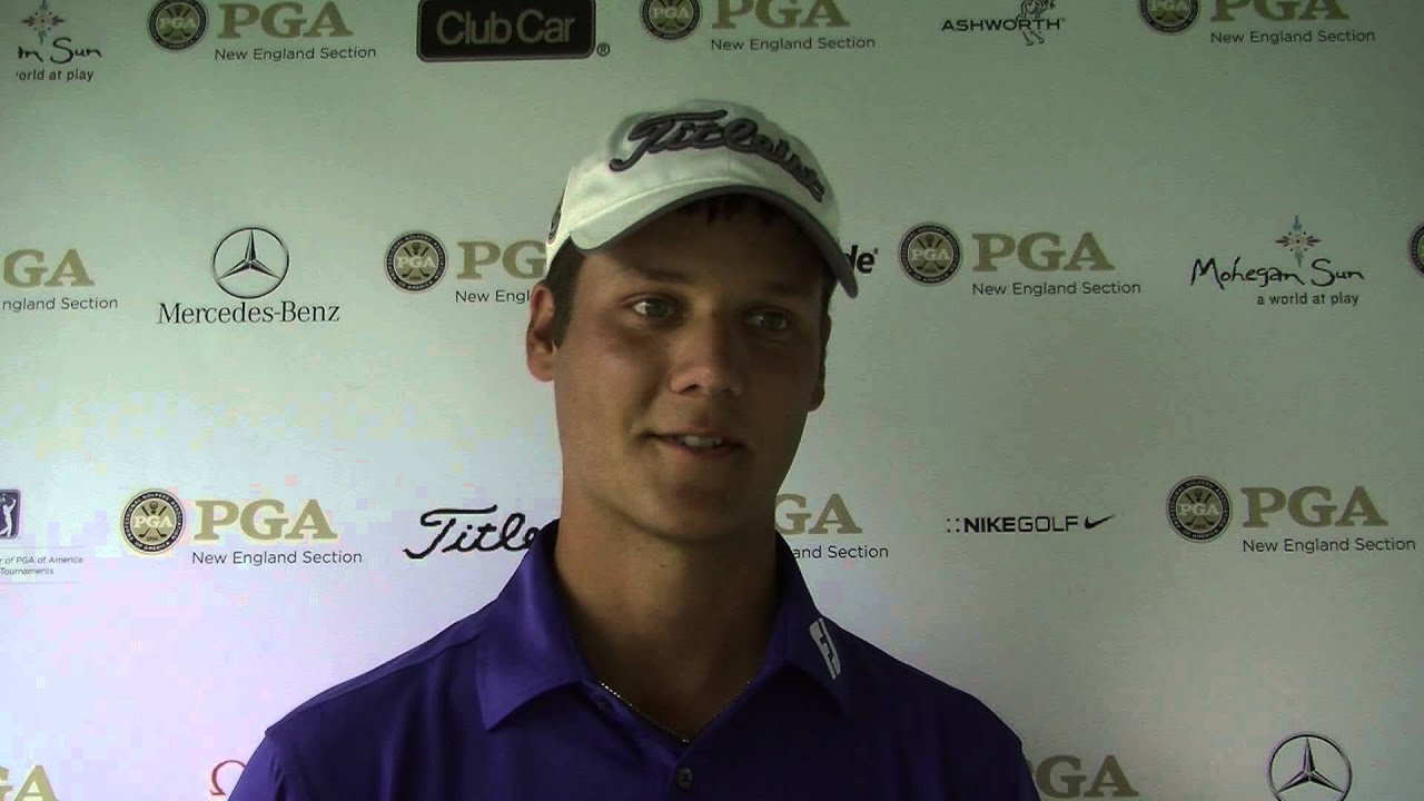 Robby Bruns, PGA of Shelter Harbor Golf Club discusses his opening round -6 (65)