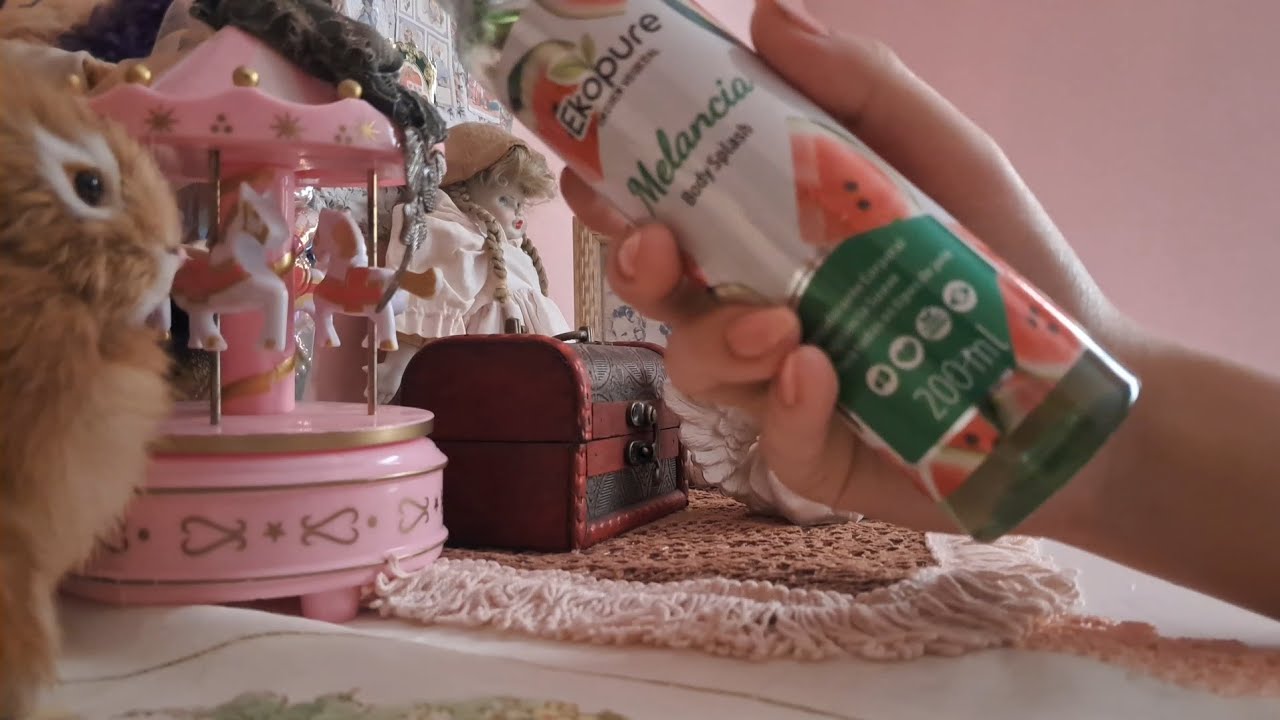 asmr calminho -review de produtos testados, falando oque achei com voz suave 