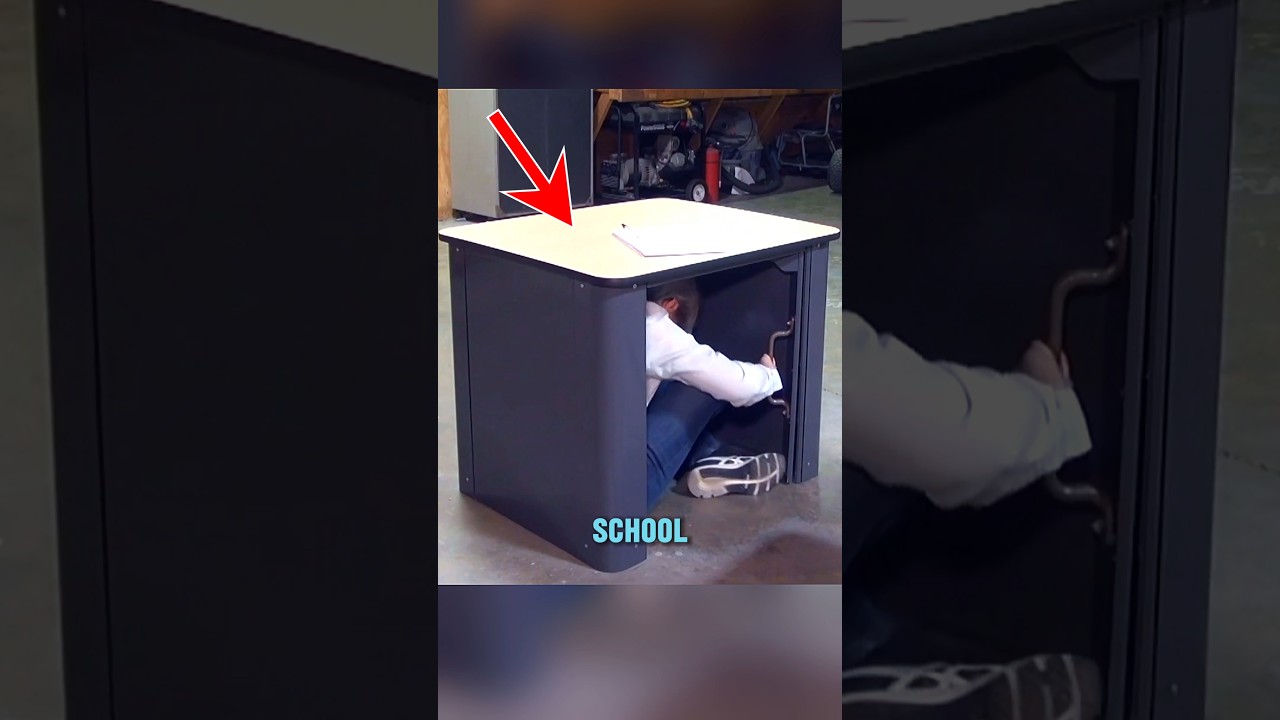 School Desk to Protect Students