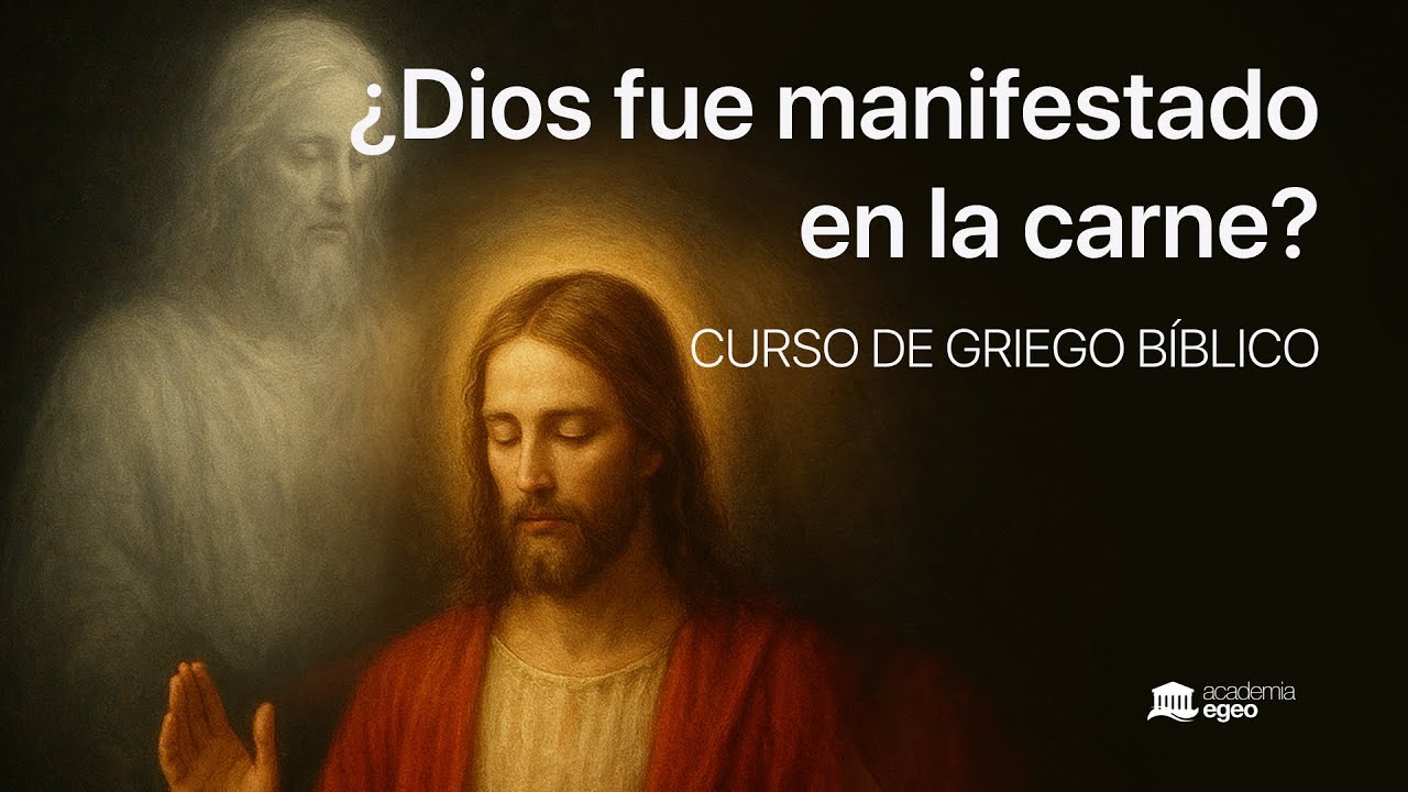 ¿Fue Jesús la ENCARNACIÓN de Dios? ✝️ | Curso de GRIEGO BÍBLICO