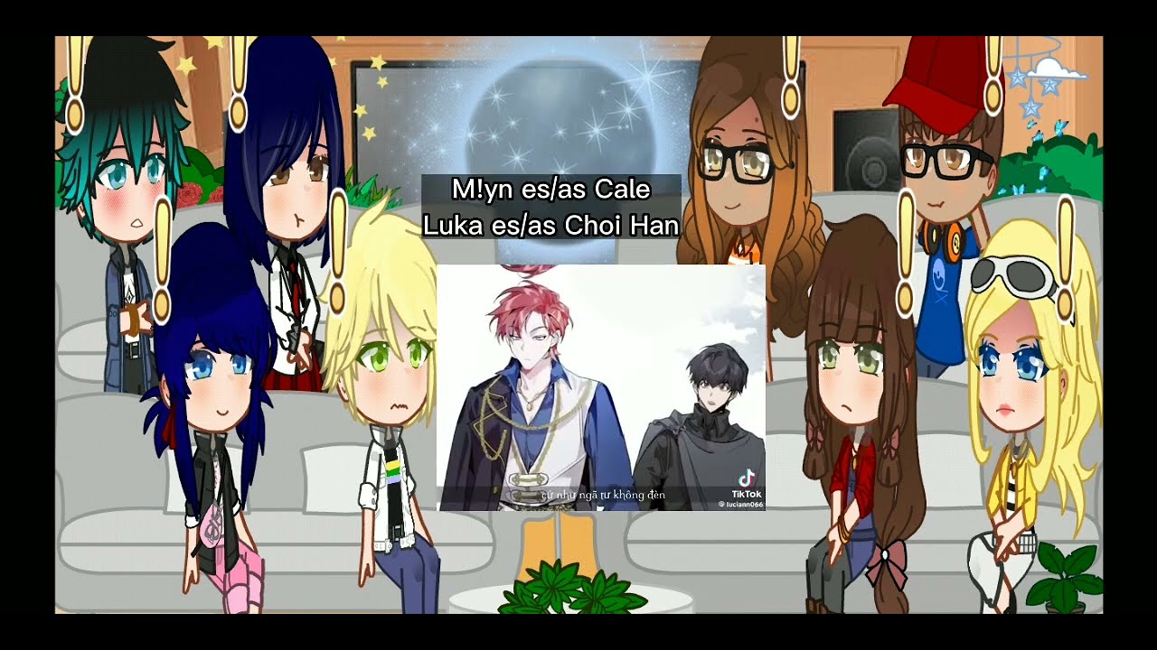 Mlb Miraculous react to M!y/n as Random character 