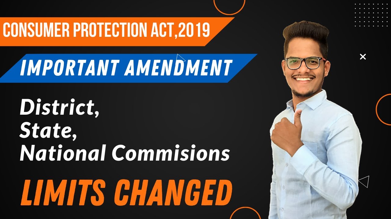 Amendment of Limits in Consumer Protection Act, 2019 || UGC NET Commerce & Management