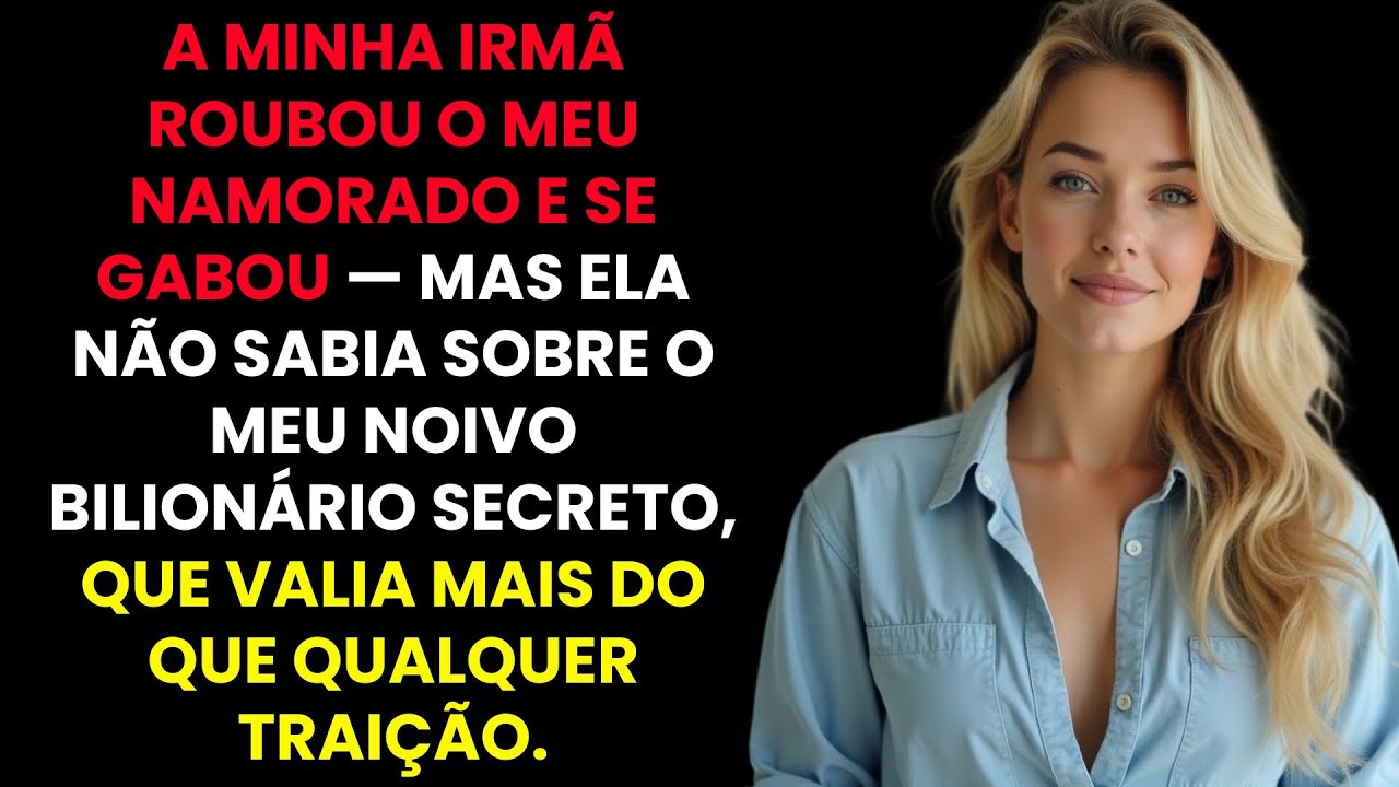 Minha irmã roubou meu namorado e se gabou. Ela não sabia sobre meu noivo bilionário secreto