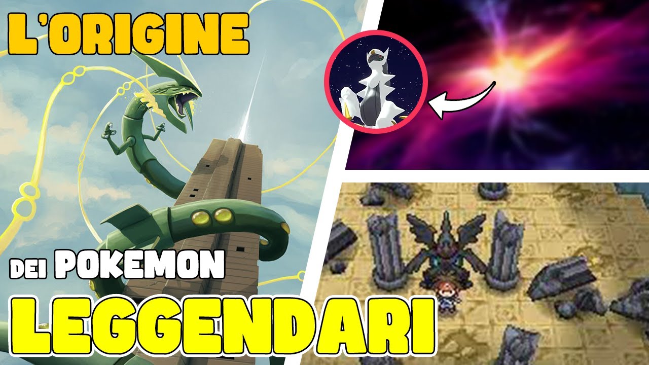 Tutte le ORIGINI dei POKEMON LEGGENDARI