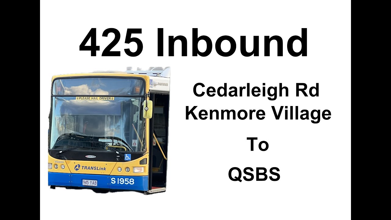 Brisbane Bus 425 Inbound
