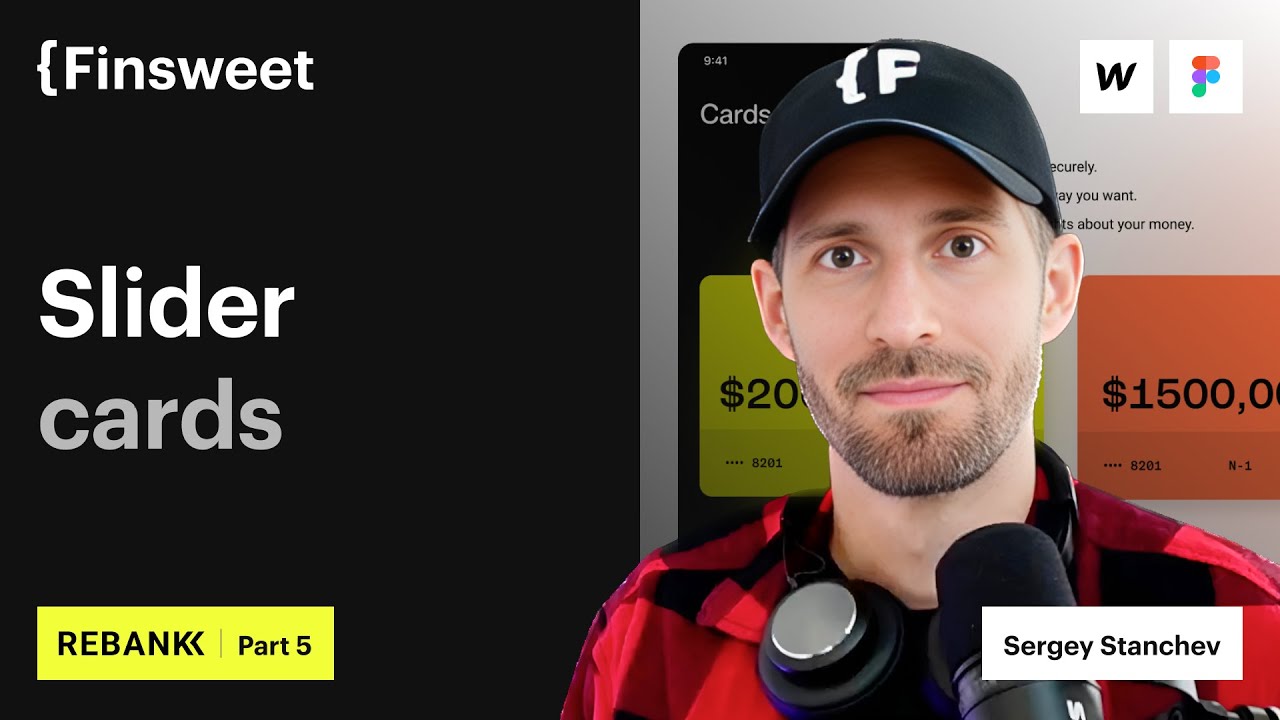 Part 5 | Slider cards - Recreating Sergey’s RDL winner design in Webflow
