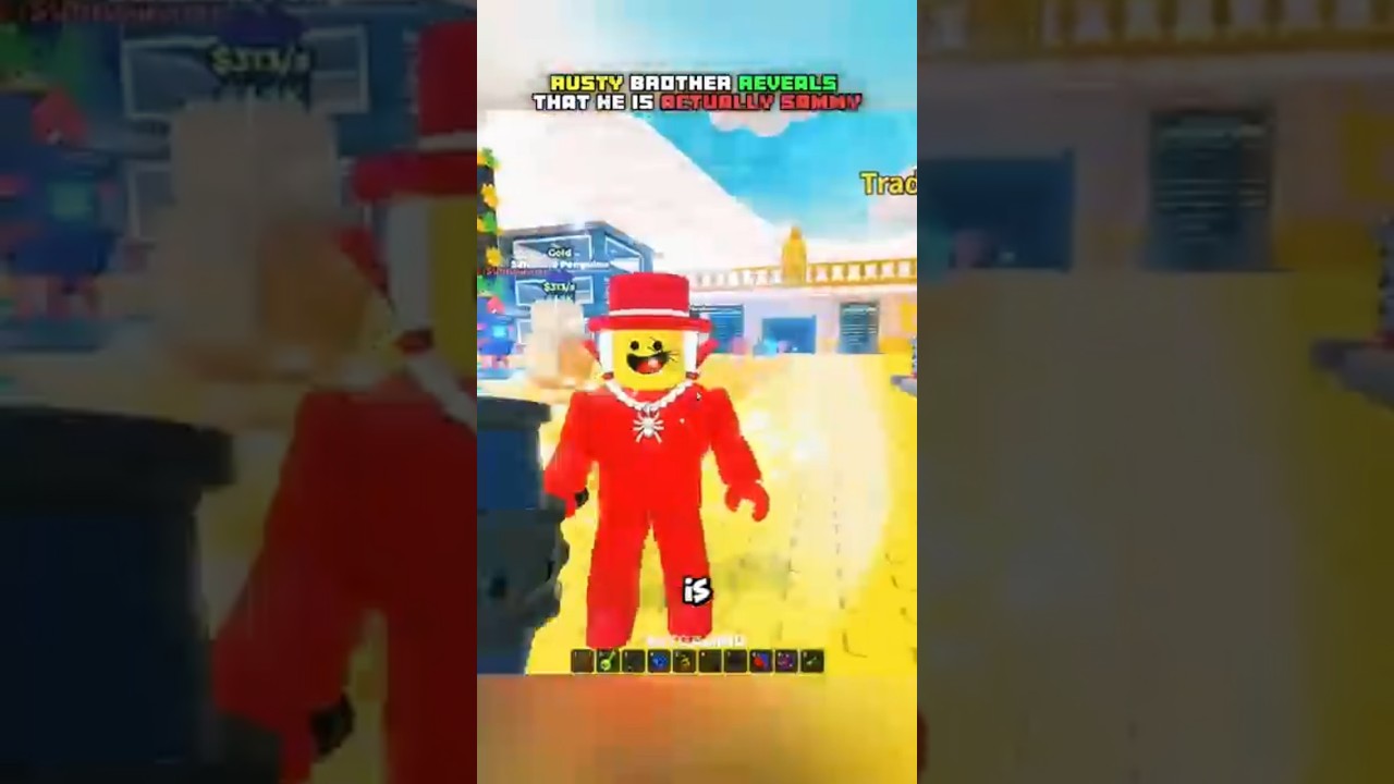 Sammy Is Actually Rusty Brother The Whole Time...? 💀 #shorts #stealabrainrot #roblox #edit