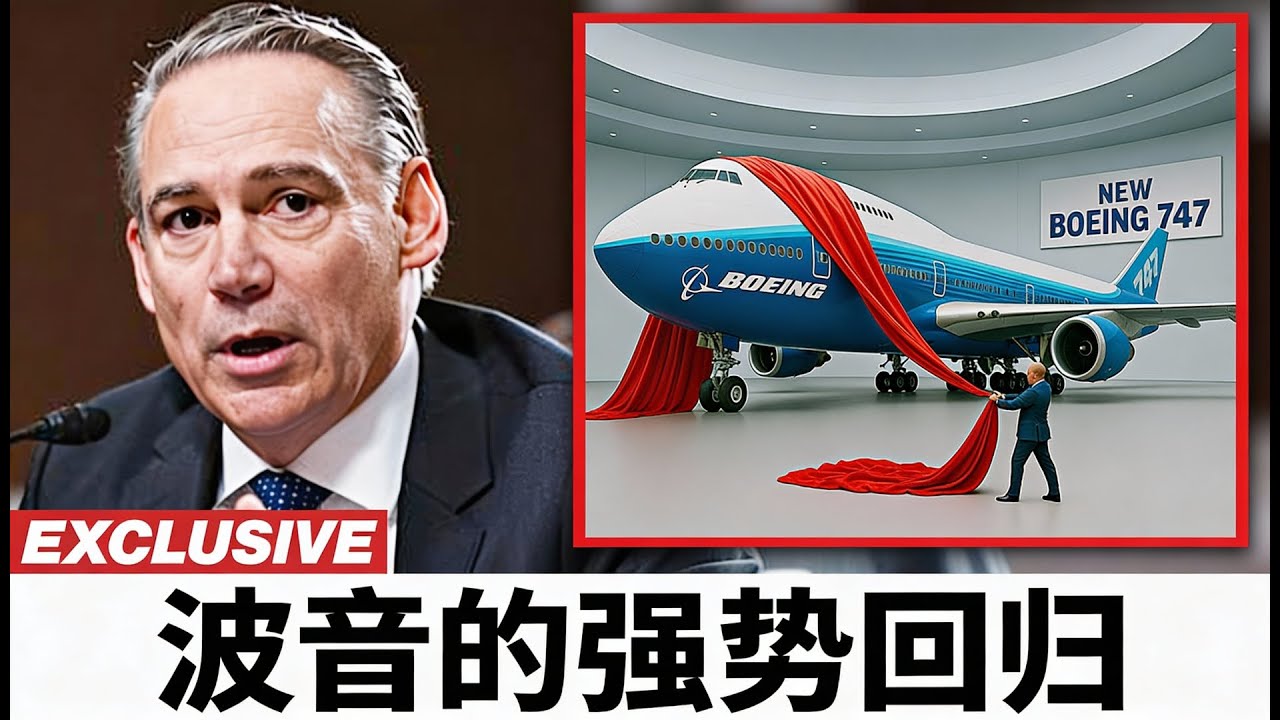 新的波音747终于迎来了震惊所有人的巨大回归！