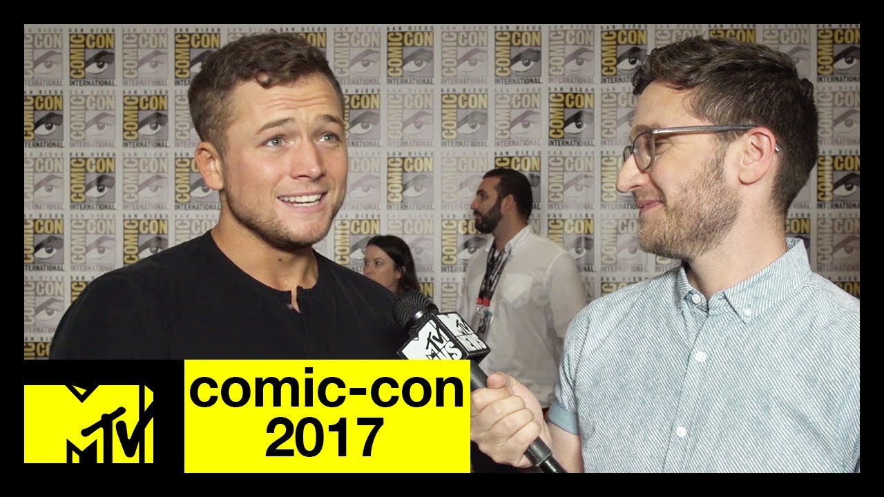 Taron Egerton Talks Kingsman: The Golden Circle | Comic-Con 2017 | MTV