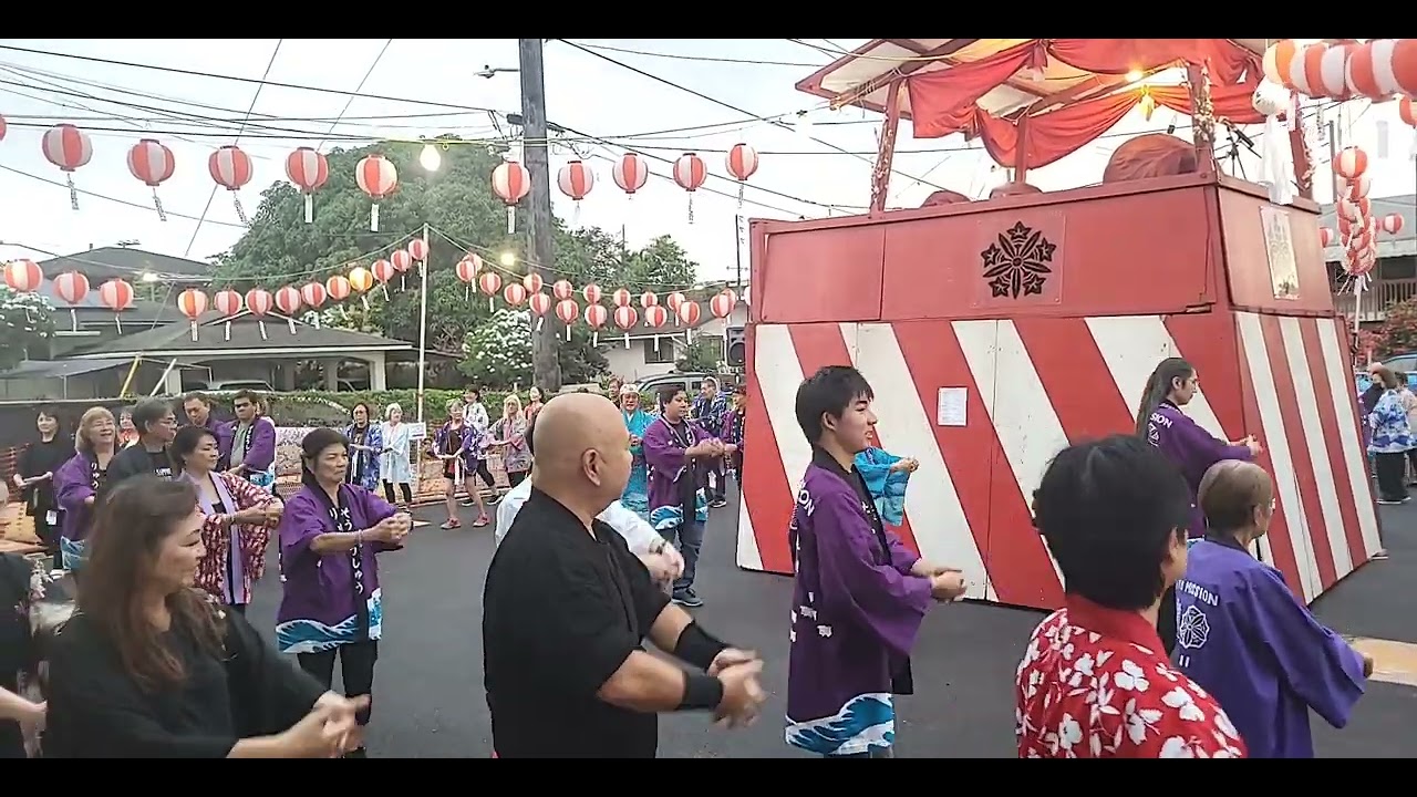 Michinoku Furusato Bayashi (Snippet) - Japanese Bon Dance O'ahu