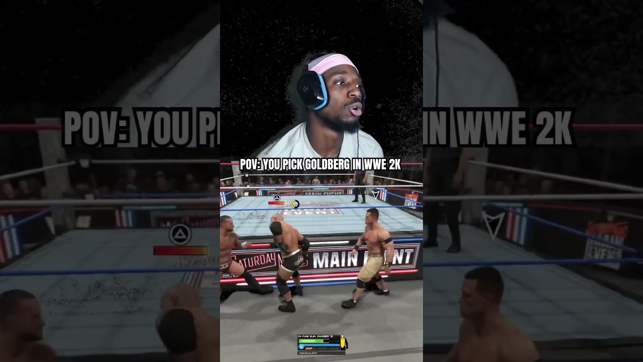 Я больше не буду выбирать Голдберга в WWE 2K26 #wwe2k #wwe2k26 #goldberg #shorts