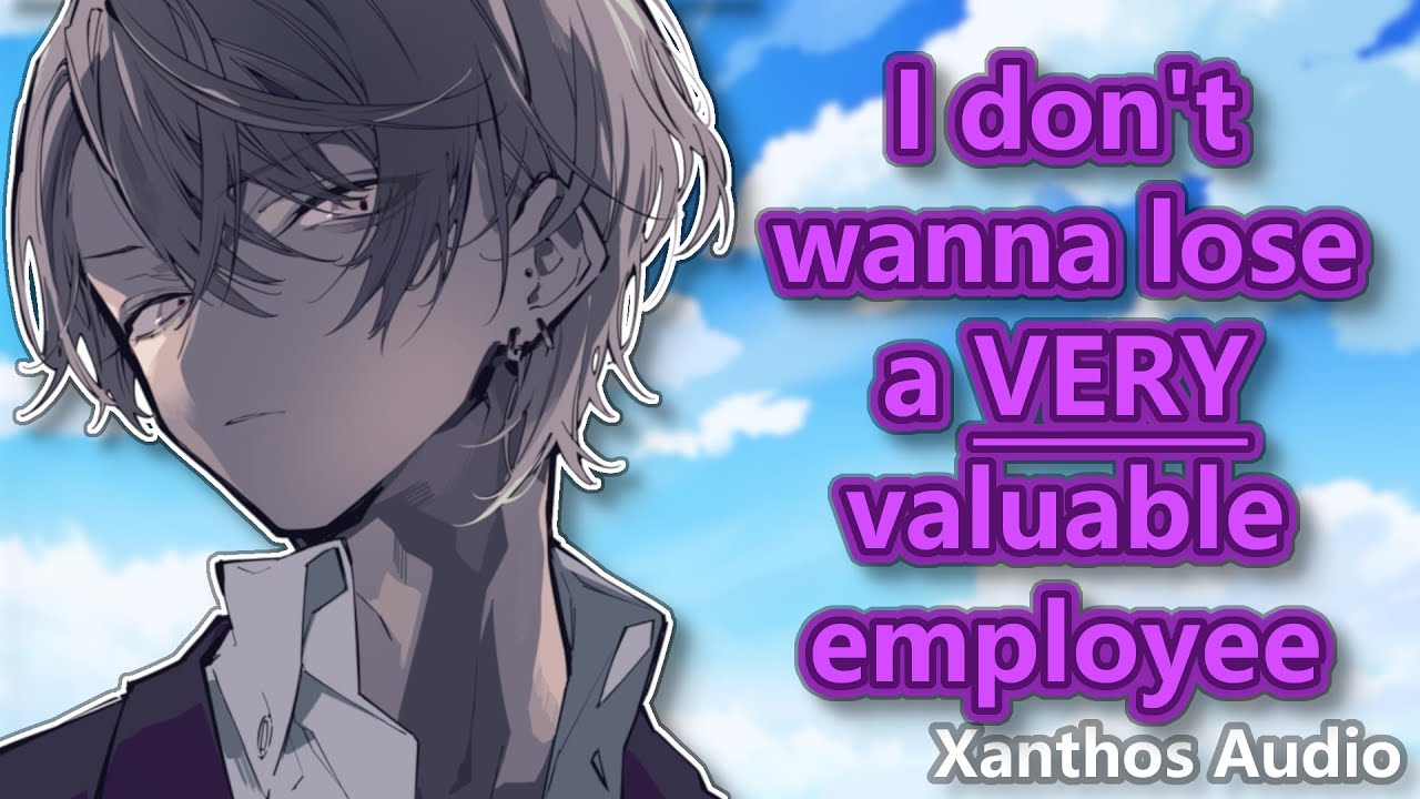 Yandere Manager doesn't want you to quit😡(ASMR)(Sweet but crazy)(Possessive)(Obsessive)(Comfort)