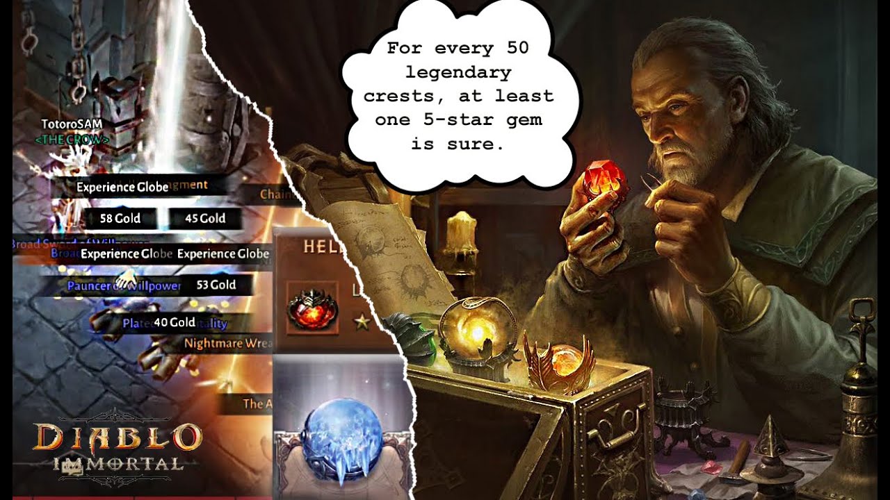Fifty-Leg-Crest Pity on the 3rd of August | Diablo Immortal