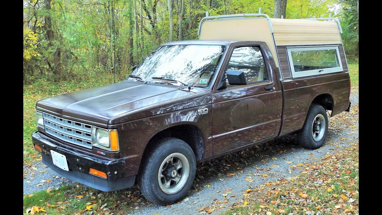Chevrolet S10 1989 года, 5-ступенчатая механическая коробка передач, 2,5-литровый 4-цилиндровый д...