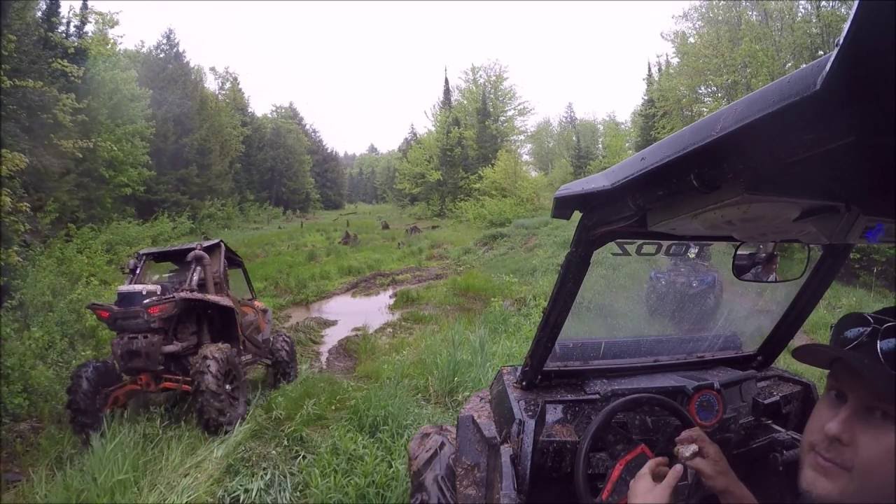 RZR 1000 on 32.5s and TURBO XP on 34's in thick mud hole