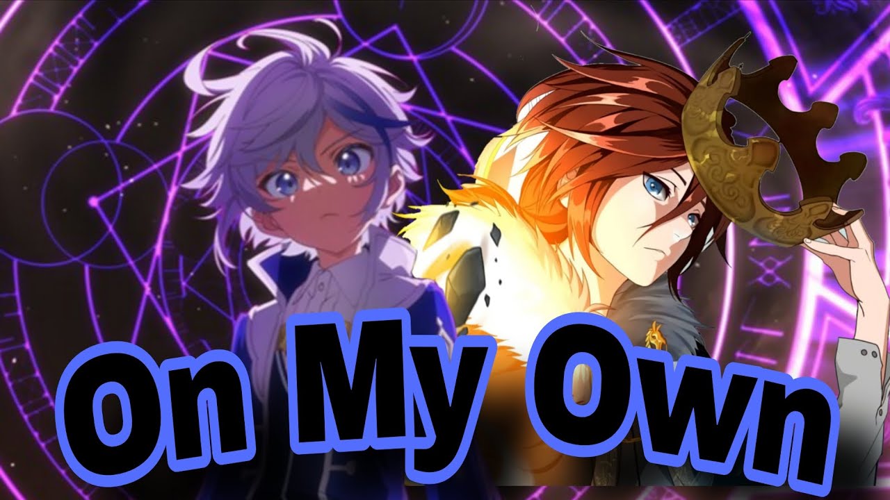 On My Own「AMV」「Zach Diamond」Anime Mix [LYRICS]