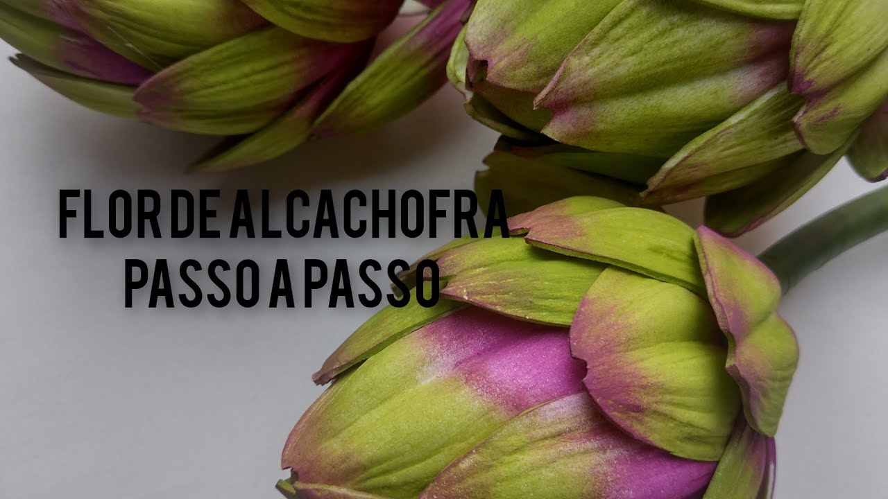 como fazer flor de alcachofra  passo a passo com frisador MFM, produções em EvA