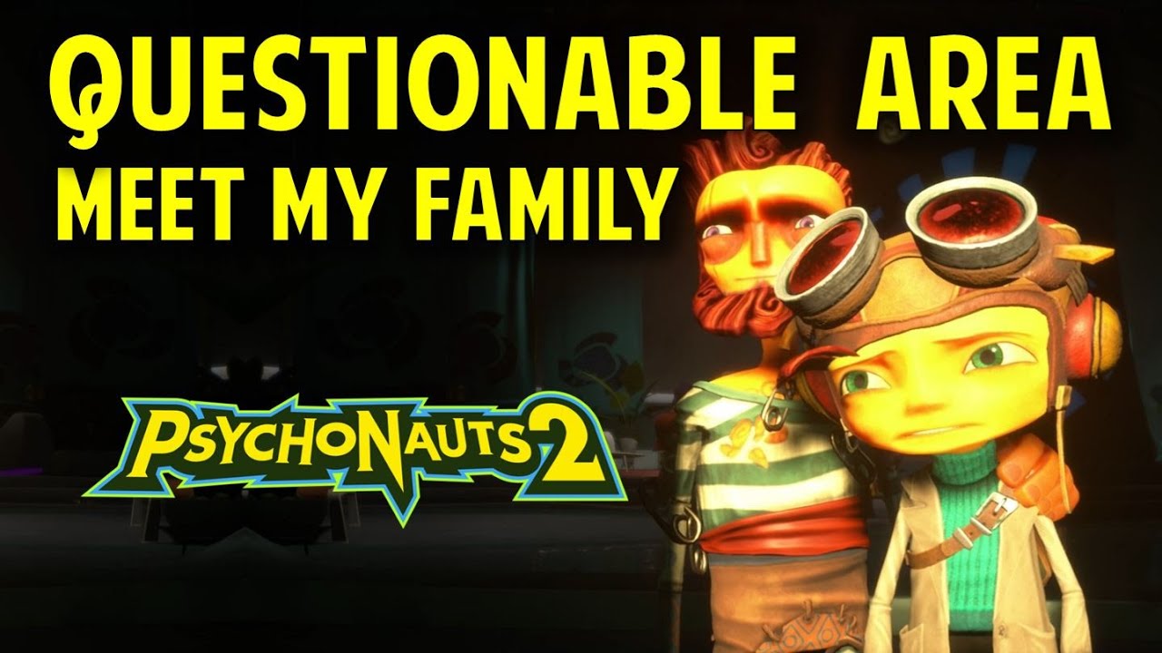 Meet my Family in the Questionable Area | Optional Mission Guide | Psychonauts 2