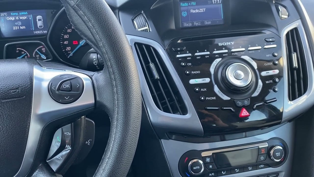 Polski lektor sterowania głosowego Ford Focus , Fiesta , B-Max , Kuga - Bluetooth język polski