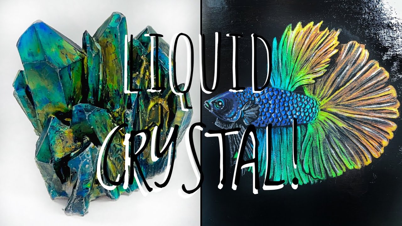 Testing out Liquid Crystals! (Mood Ring Effect)