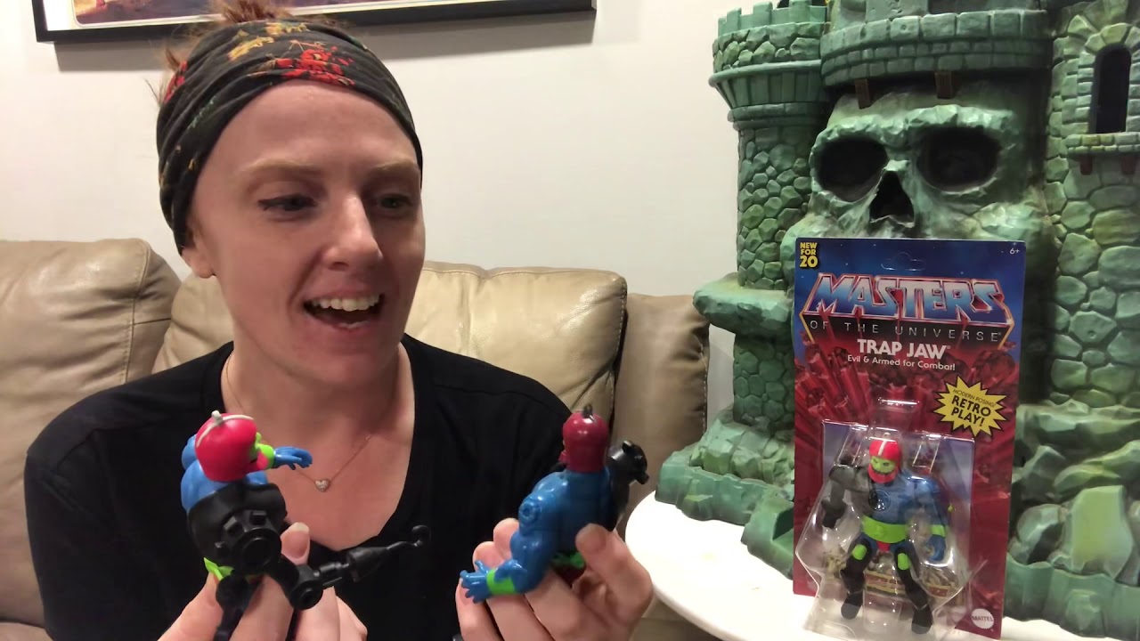 MASTERS of the Universe ORIGINS TRAP JAW REVIEW!!