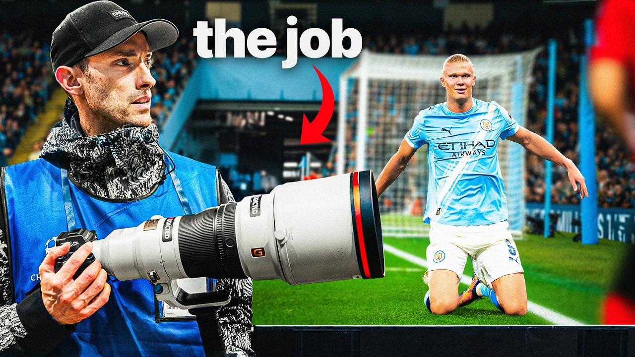 I Tried Football’s HARDEST Job for 24hrs (Sports Photographer)