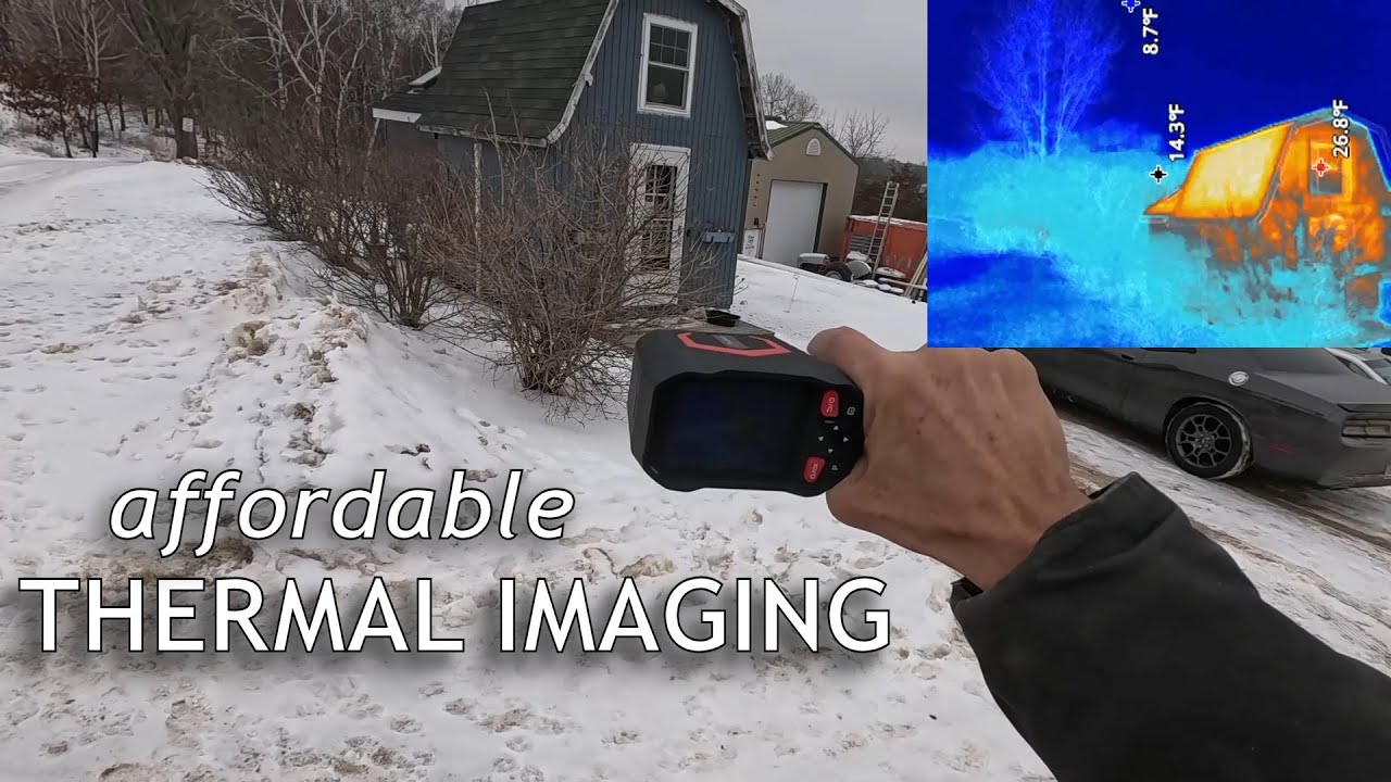 HCalory Thermal Imaging Review ― How Well is My Woodshop Insulated?