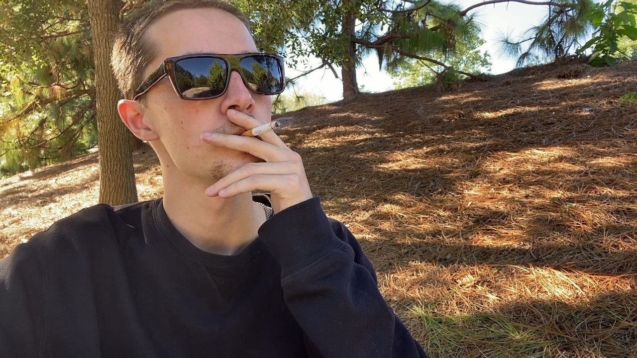 Smoking a Cigarette While Refusing to Pay My Credit Card Bill