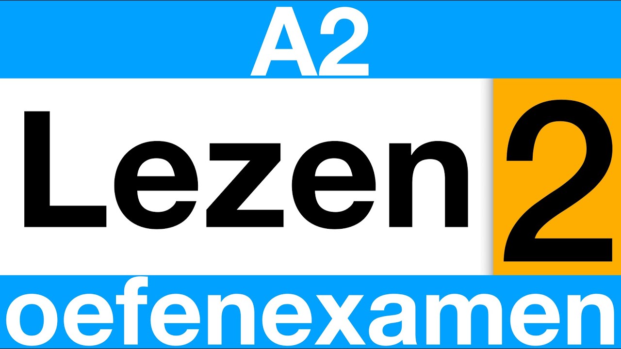 LEZEN A2 INBURGERING oefenexamen 2 2025 NT2 #inburgering #nederlands