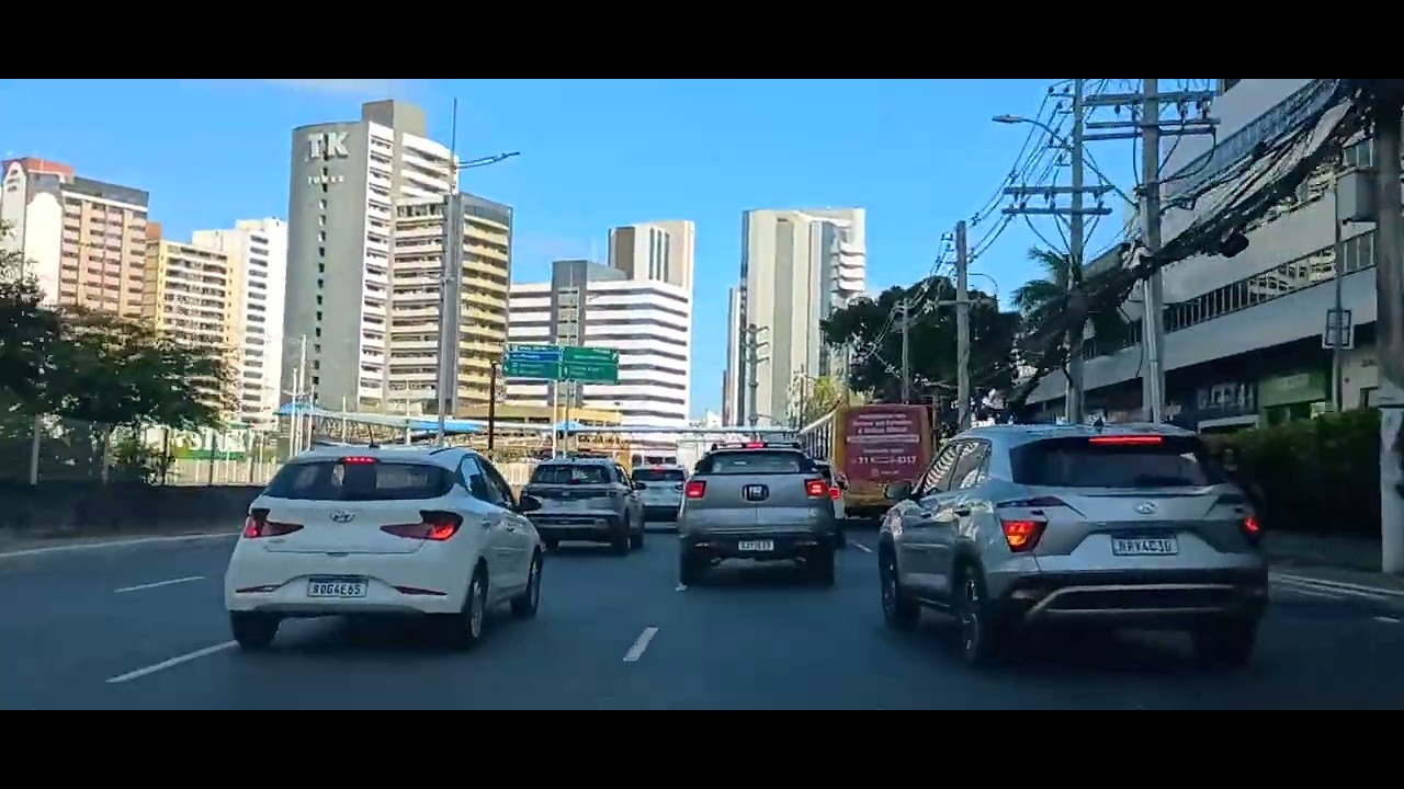 SALVADOR BA AV. TANCREDO NEVES, MAGALHÃES NETO ATÉ ORLA JARDIM DE ALAH VIAGEM NO NORDESTE DO BRASIL 
