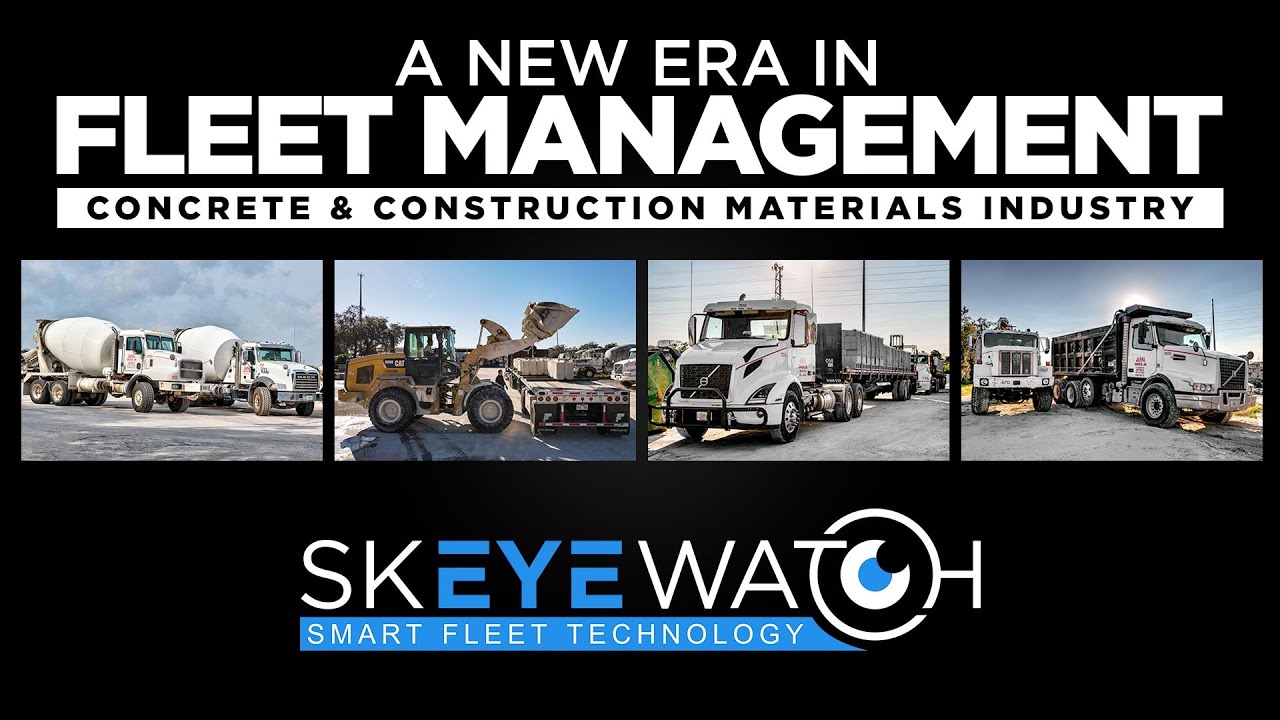 Smart Fleet Technology For The Concrete & The Construction Materials Industry