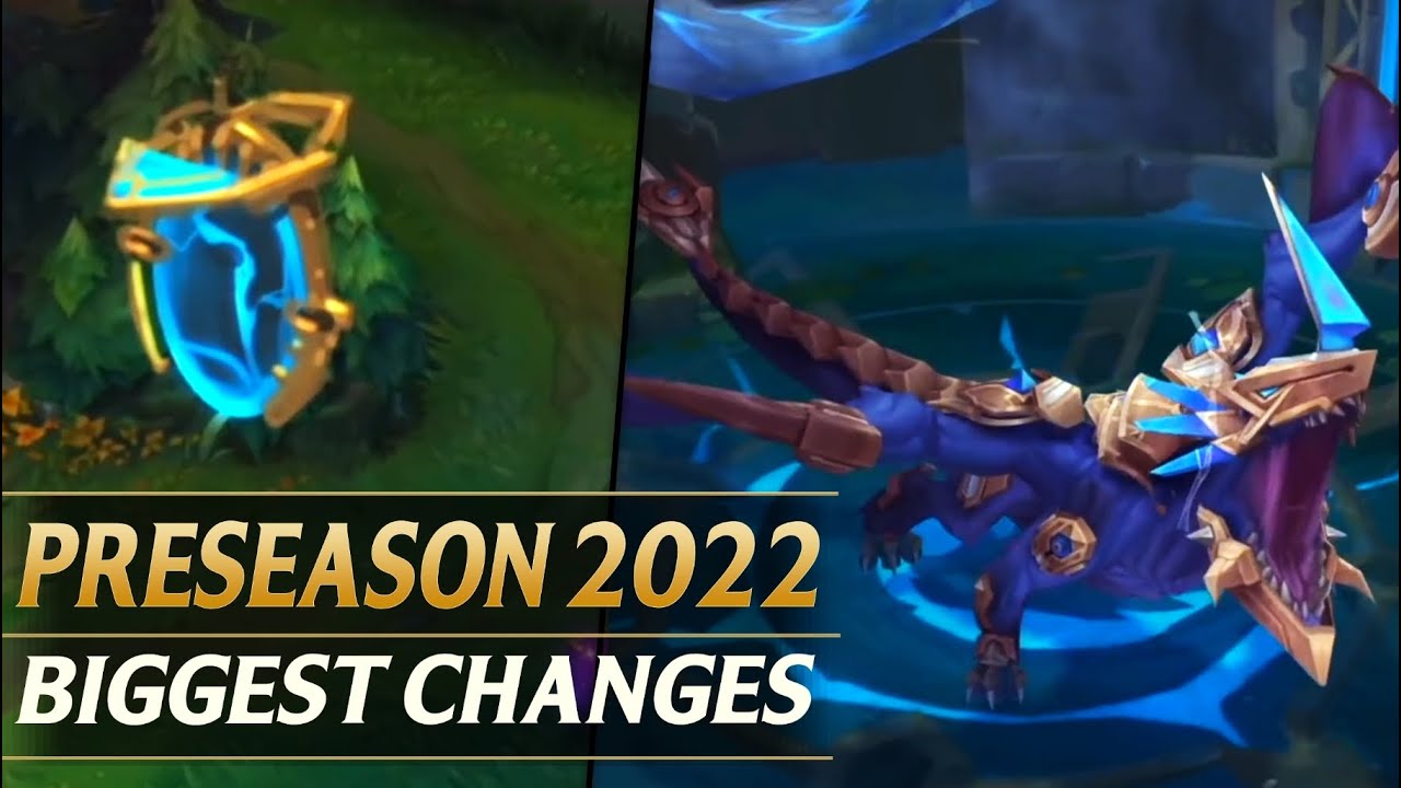 PRESEASON 2022 - New Dragons, Map Changes, Items, Runes & More - League of Legends