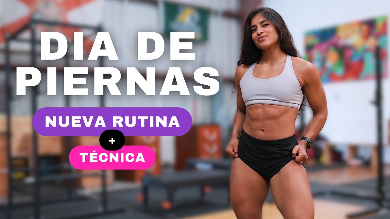 MI NUEVA RUTINA DE PIERNAS: TÉCNICA Y ANUNCIO IMPORTANTE | LAUDICE