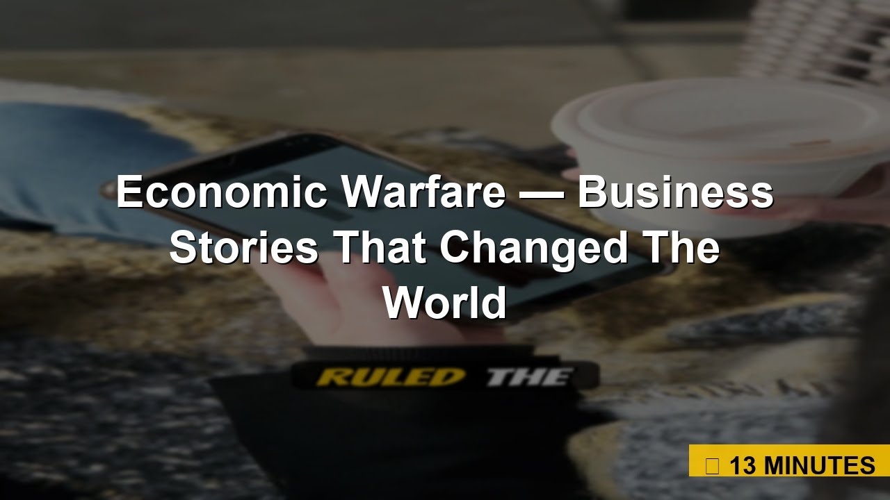 Economic Warfare &mdash; Business Stories That Changed The World