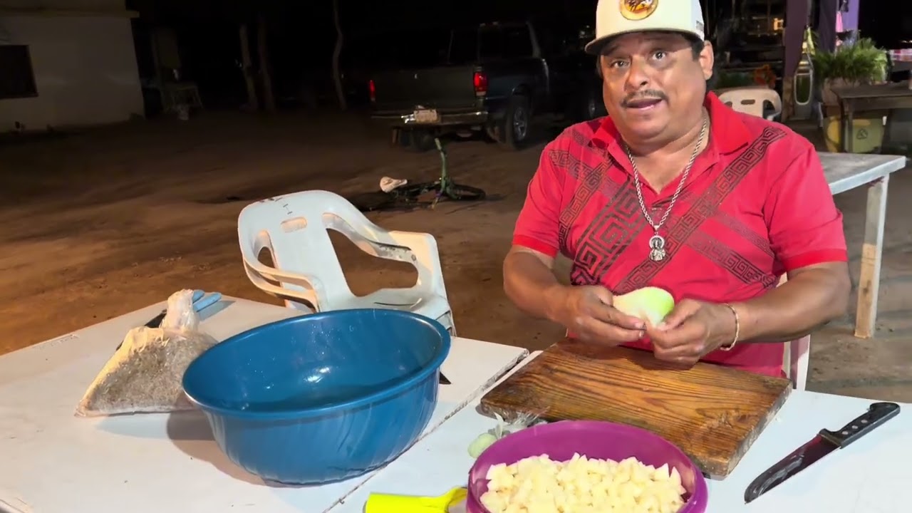 Reunión familiar y esto se preparó de cena 