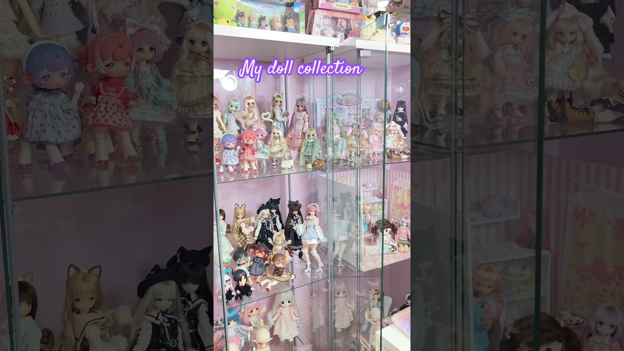 Some of my Azone doll collection! #azone #dolls #bjd #mdd #anime #figures #collection #miniature