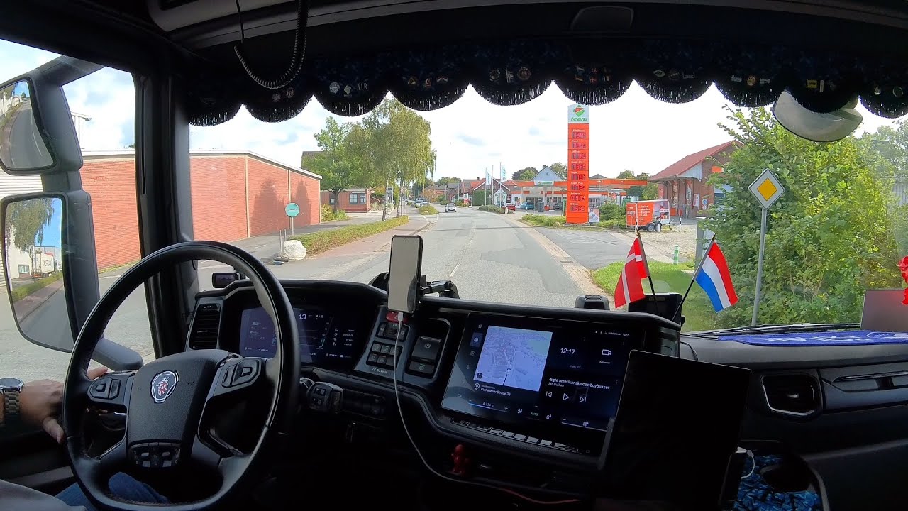 ASMR 🇩🇪 POV Truck Driving - Scania NG 460R Smart Dash 🚛 From Langwedel To Otterndorf - Part 2