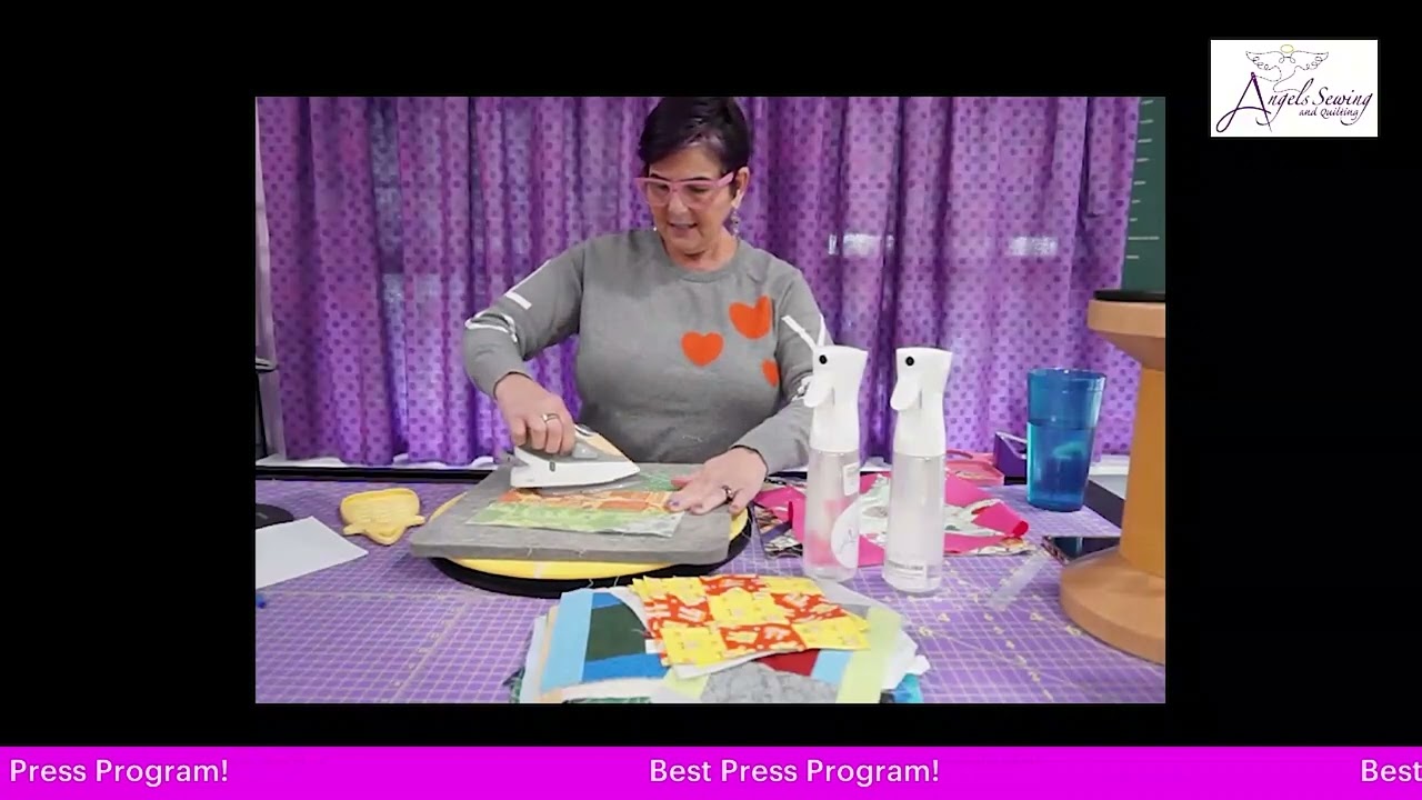 Angels Sewing   YouTube Best Press Program oct 2022