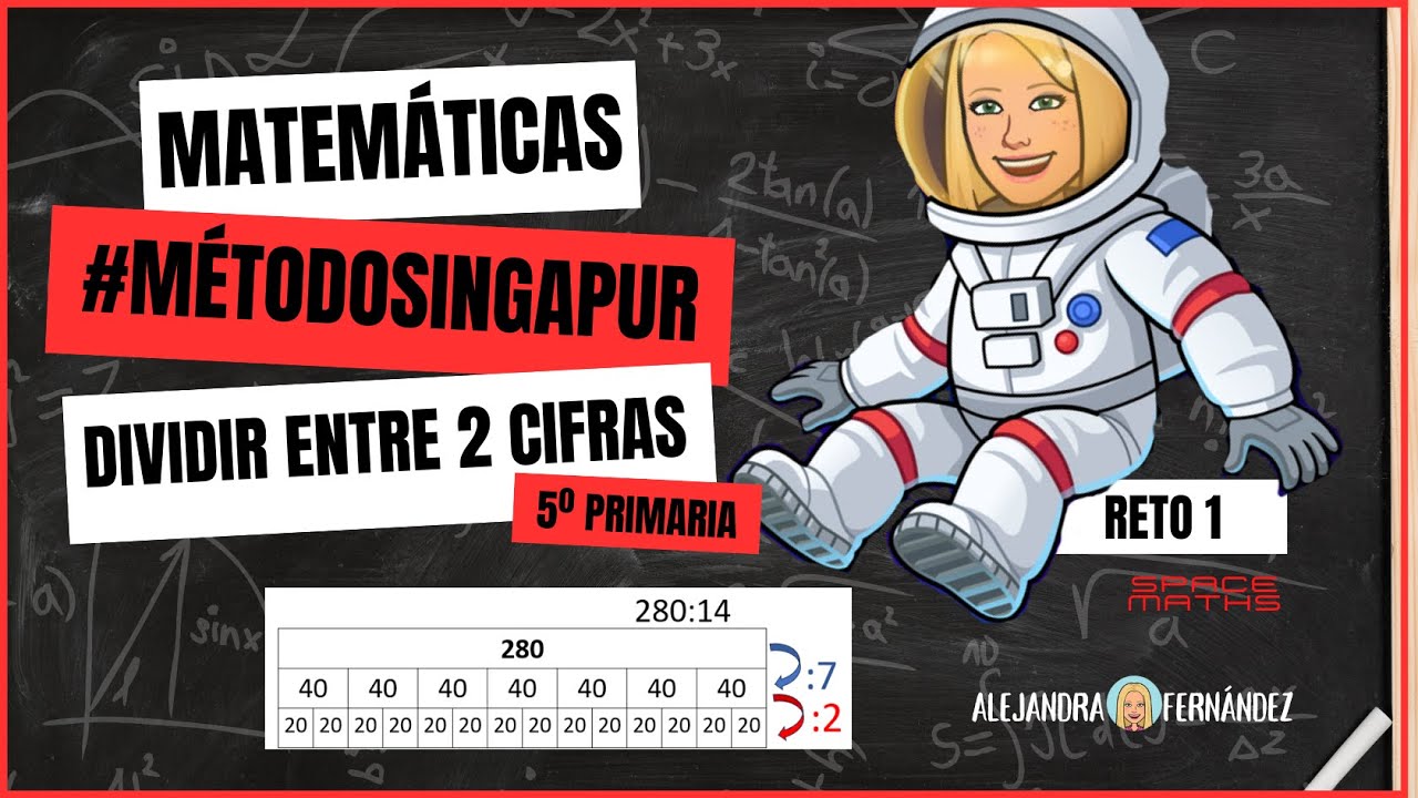 DIVIDIR entre 2 cifras | Matemáticas MÉTODO SINGAPUR