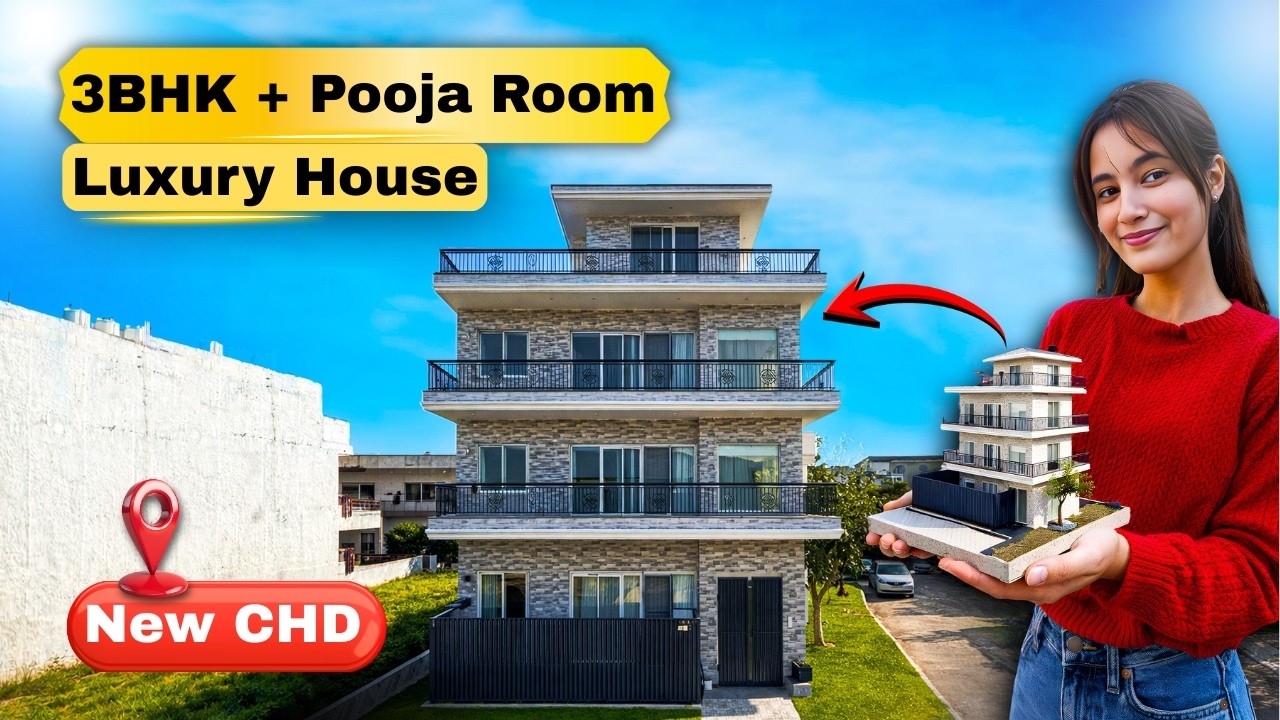 3BHK + Pooja Room at 0km From Chandigarh | Manohar Singh and Company New Chandigarh #realestate