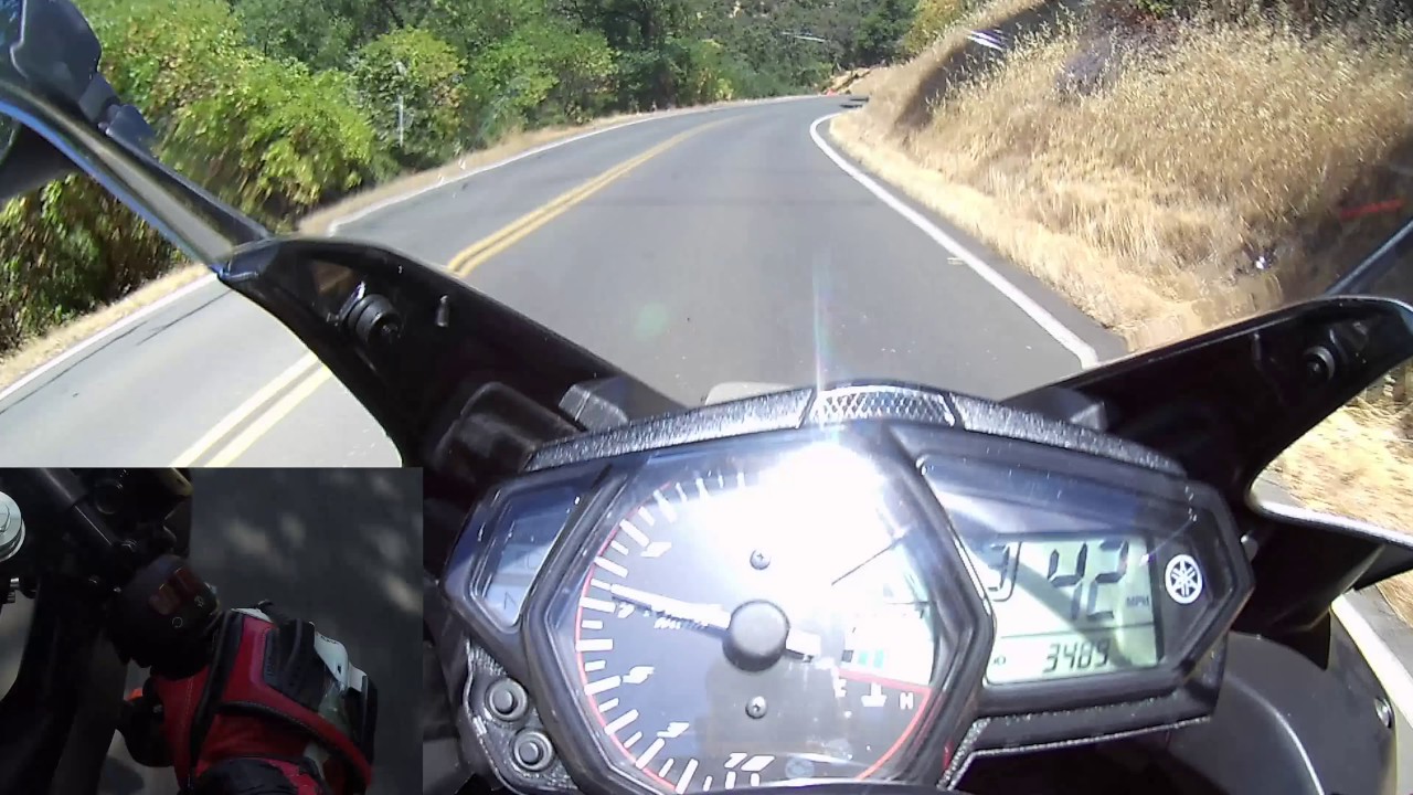 Motorcycle drill to help you corner better on Yamaha R3