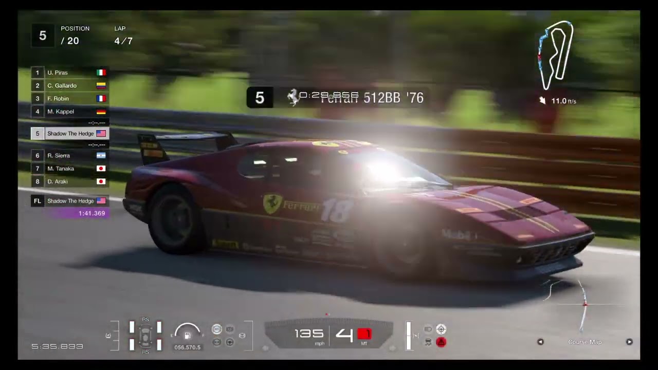 Gran Turismo® 7 Custom race replay