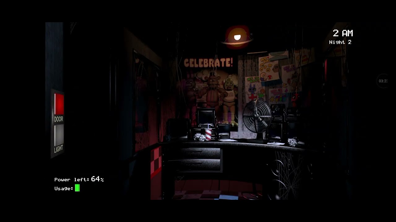 Five nights at Freddy classic . 2 nights 😘