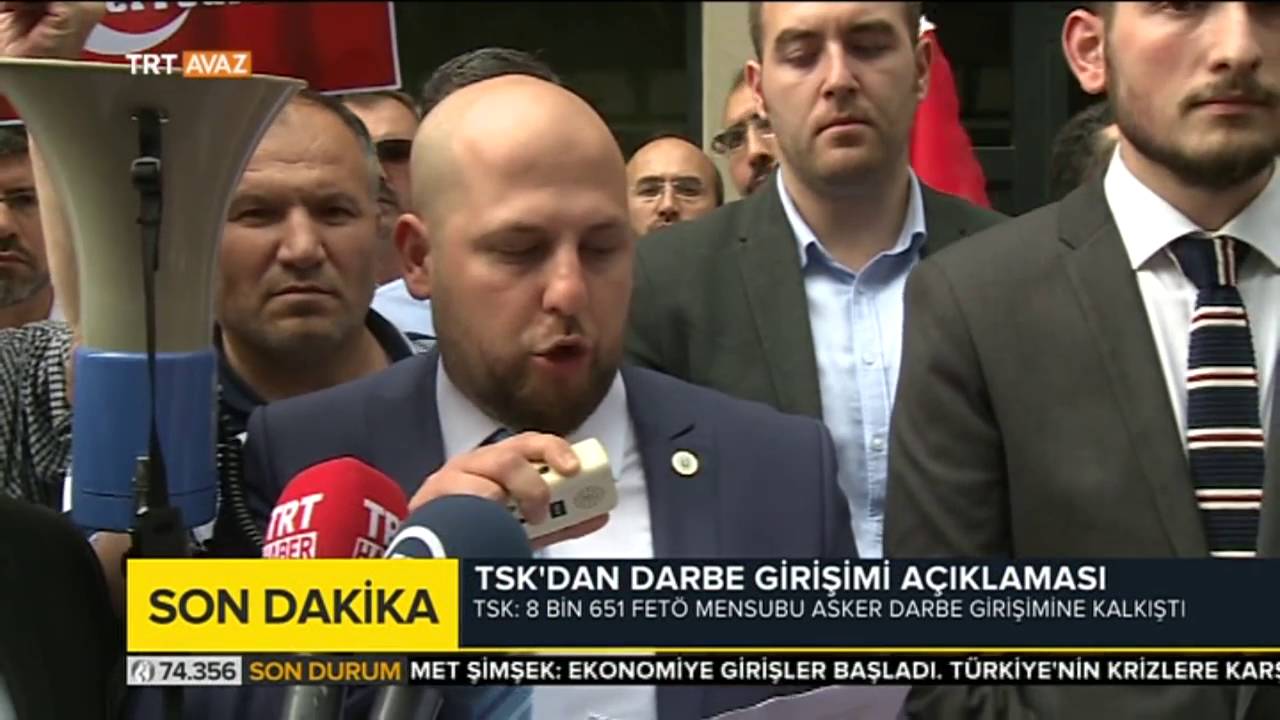 Avrupalı T&uuml;rkler'den Darbeye Hayır - TRT Avaz