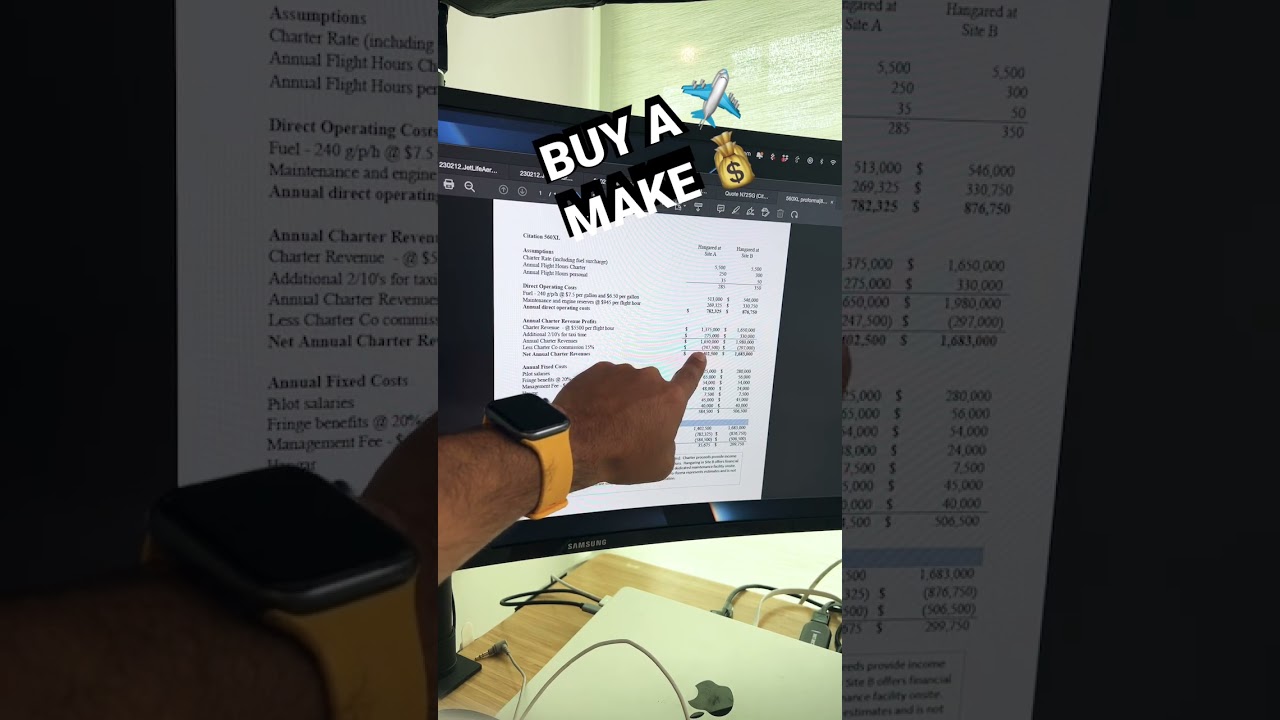 Do You Want to Make Money Chartering Your Private Jet⁉️💰🛩️ 