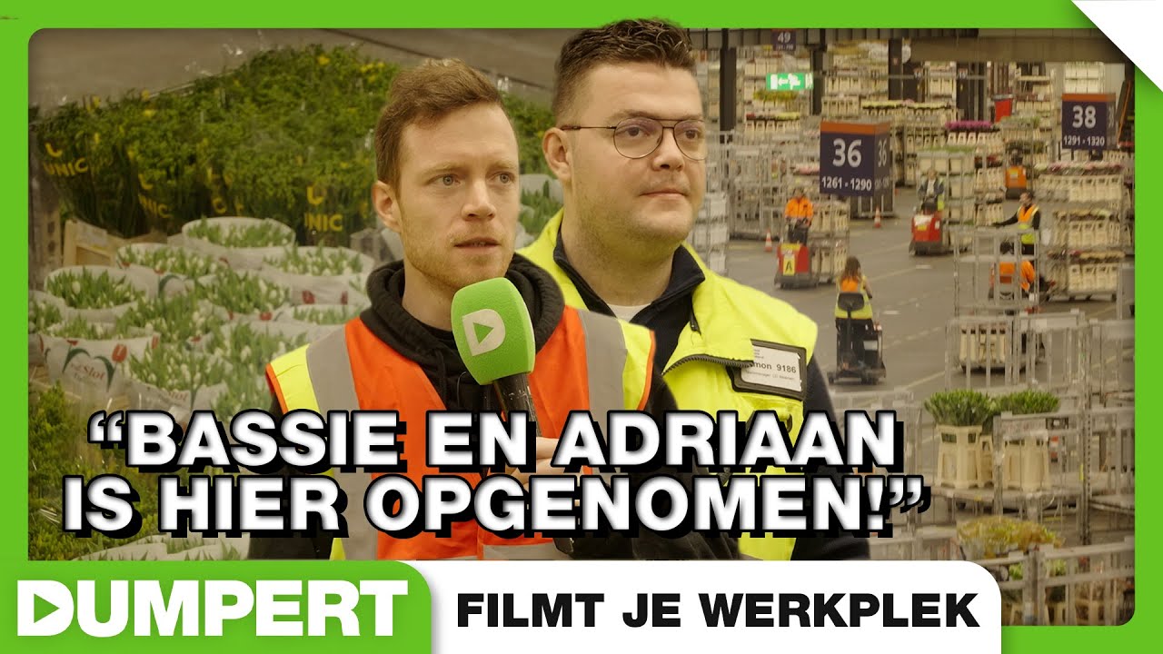 's Werelds beroemdste bloemenveiling in Dumpert Filmt Je Werkplek!