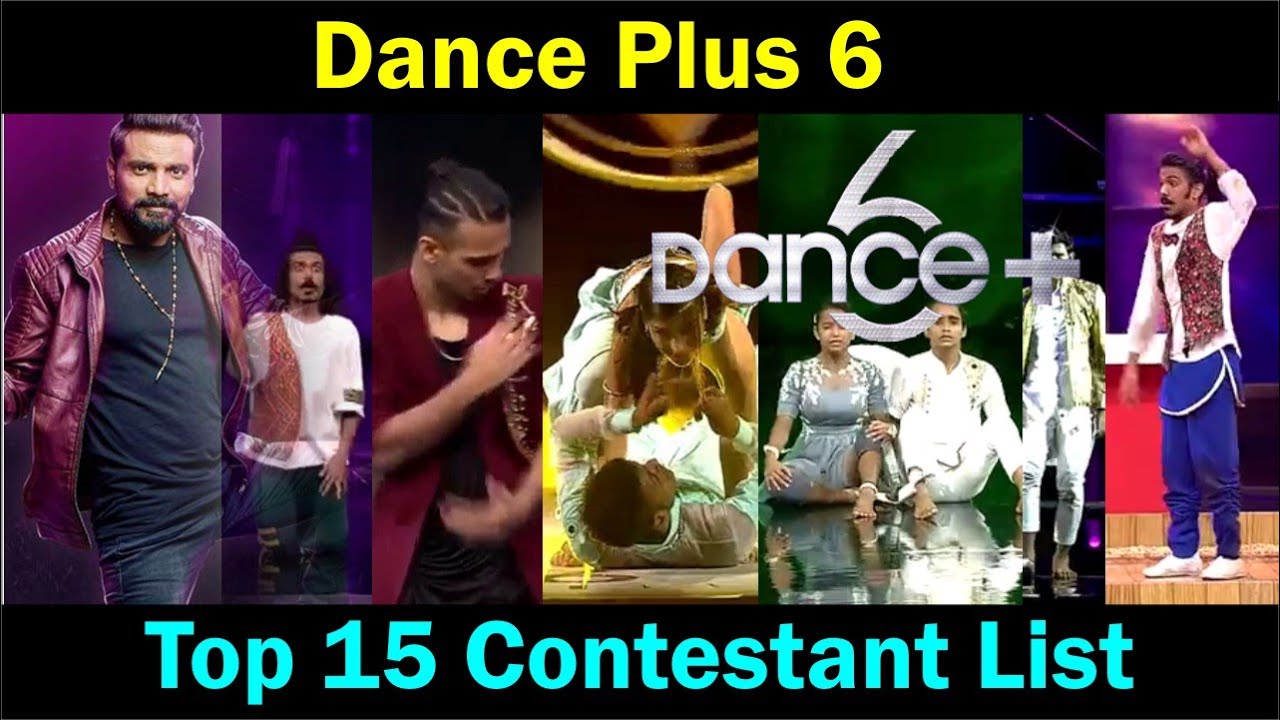 Dance Plus 6 Contestants List | Dance Plus 6 Contestants Name with Photo