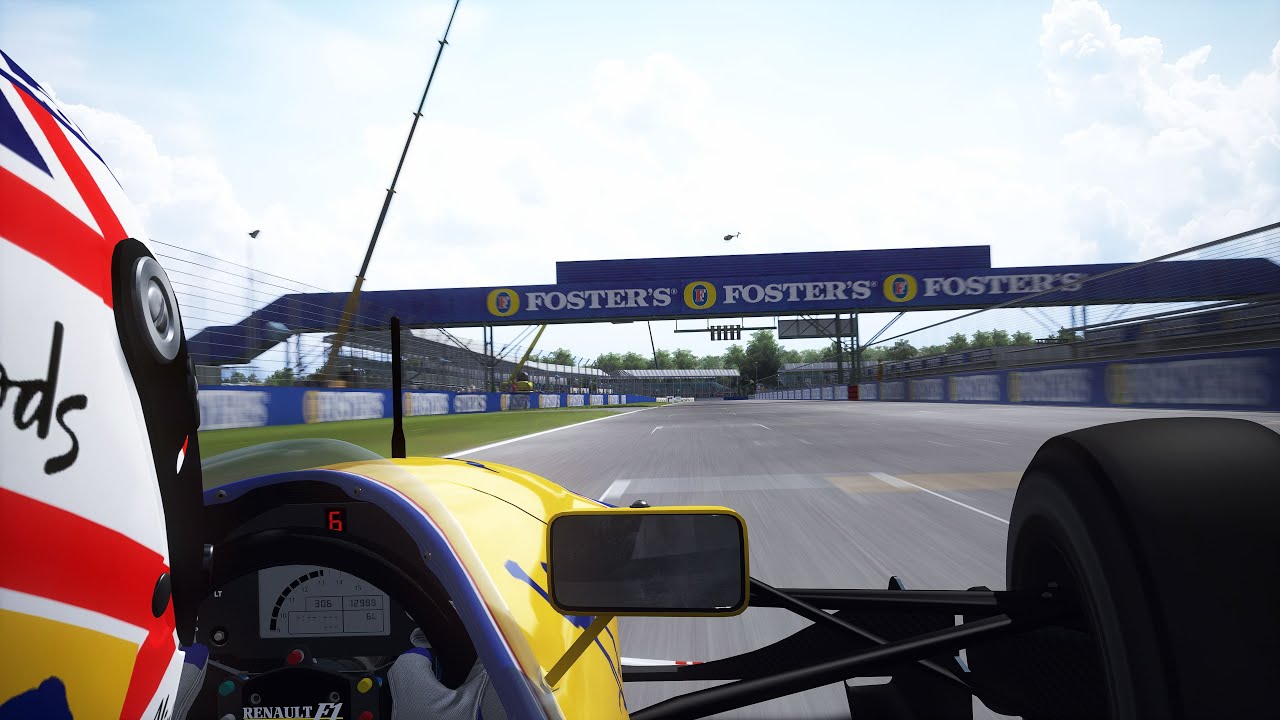 Nigel Mansell @ Silverstone | 1:17.392 | HOTLAP | F1 1992 Shoulder Cam
