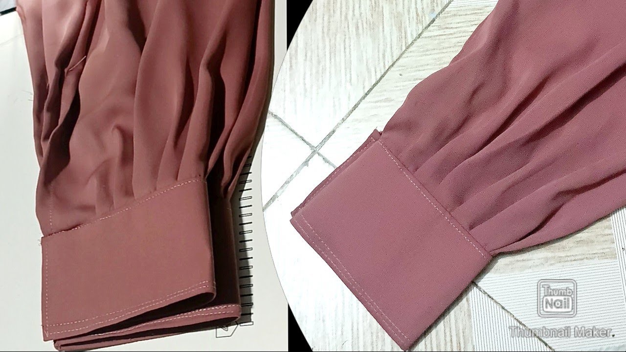 Every tailor woman can do this | বোরকার হাতা কাটিং ও সেলাই | Borka sleeve design | #subscribe
